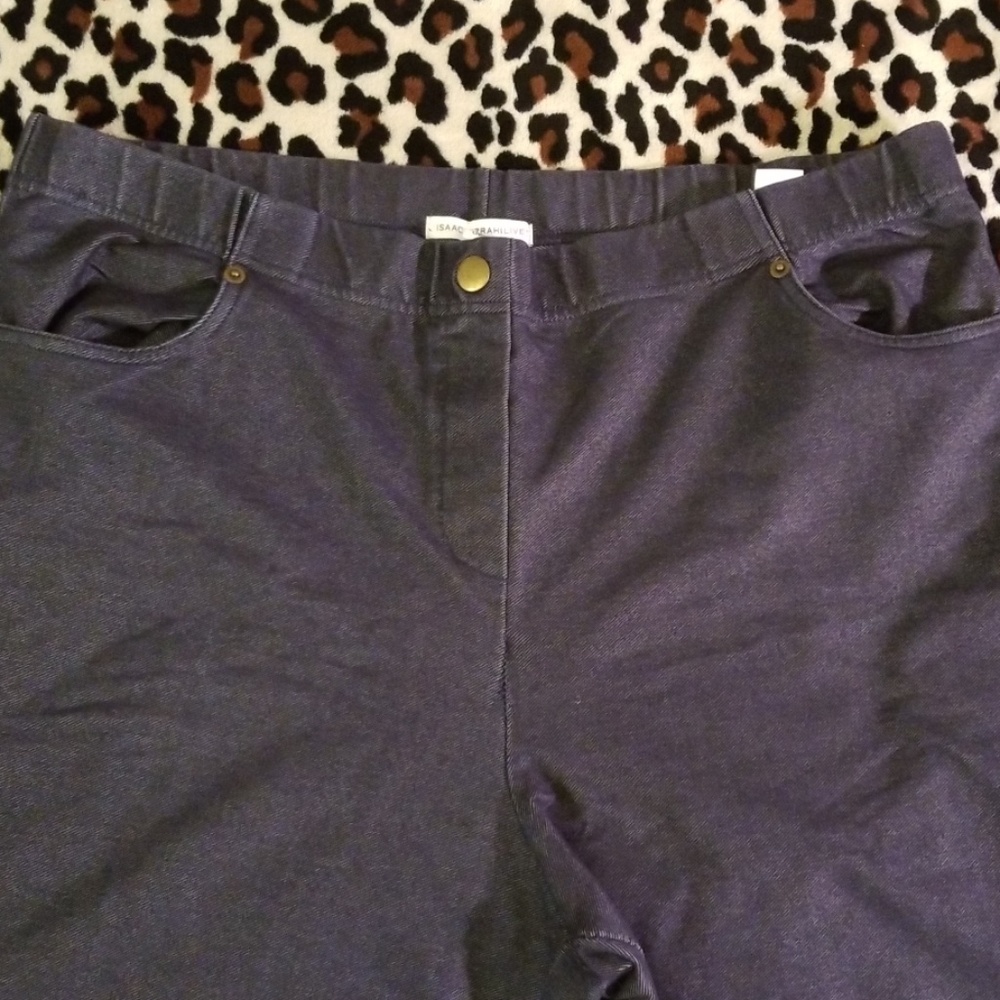 Two pants- jeggings.